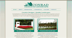 Desktop Screenshot of conradlandscape.com